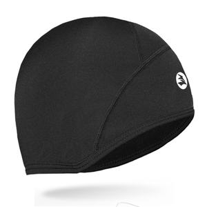 保暖跑步帽罩耳朵骷髅帽骑行头盔衬垫纯色无檐小便帽男女皆宜